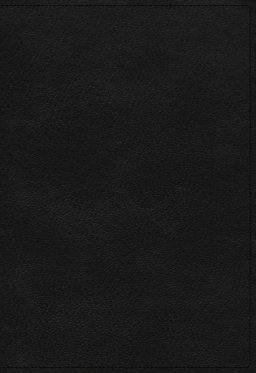 KJV, Thompson Chain-Reference Bible, Large Print, Genuine Leather, Cowhide, Black, Red Letter, Thumb Indexed, Comfort Print