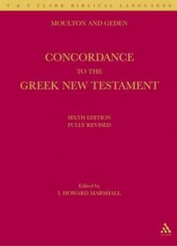 A Concordance to the Greek Testament