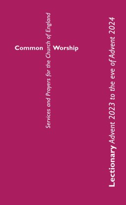 Common Worship Lectionary Advent 2023 to the Eve of Advent 2024 (Large Format)