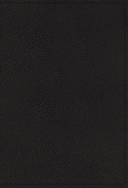 KJV Holy Bible: Giant Print with 53,000 Cross References, Black Premium Goatskin Leather, Premier Collection, Comfort Print: King James Version