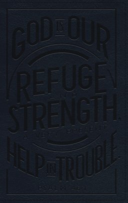 KJV Holy Bible: Personal Size with Cross References, Blue Leathersoft, Red Letter, Comfort Print (Thumb Indexed): King James Version (Verse Art Cover Collection)