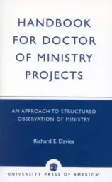 Handbook for Doctor of Ministry Projects