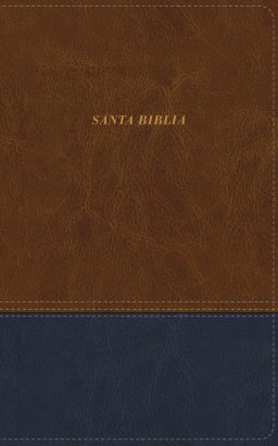 LBLA Santa Biblia Ultrafina, Leathersoft, Café