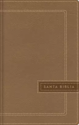Biblia NBLA, Una Columna con Referencias, Letra Grande, Leathersoft, Beige, Edición Letra Roja