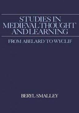 Studies in Mediaeval Thought from Abelard to Wyclif