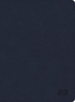 CSB E3 Discipleship Bible, Navy LeatherTouch