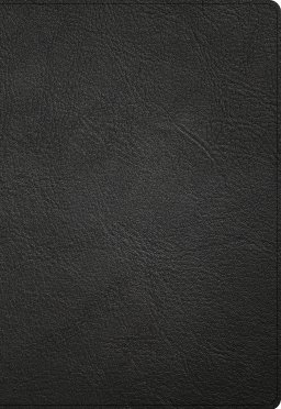 NASB Super Giant Print Reference Bible, Black Genuine Leather, Indexed