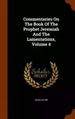 Commentaries On The Book Of The Prophet Jeremiah And The Lamentations, Volume 4