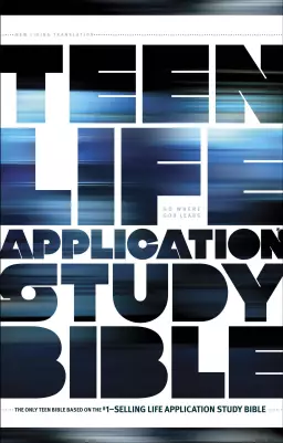 NLT Teen Life Application Study Bible, White, Paperback, Book Introductions, Textual Notes, Person Profiles, Maps, Vocabulary, Real-Life Stories , Index