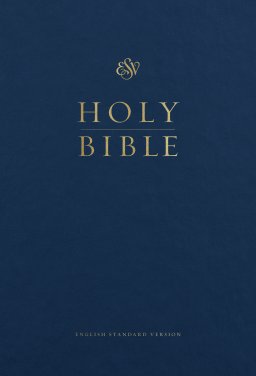ESV Pew and Worship Bible, Blue, Hardback, Large Print, Responsive Readings