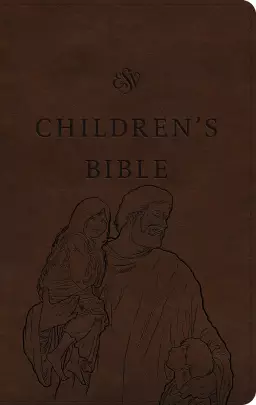 ESV Children's Bible (TruTone, Brown, Let the Children Come Design)