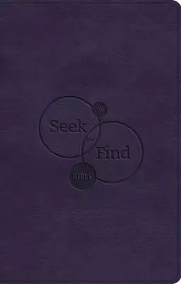 ESV Seek and Find Bible (TruTone, Purple)