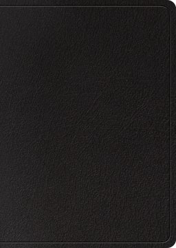 ESV Study Bible, Large Print, Thumb Indexed (Genuine Leather, Black)
