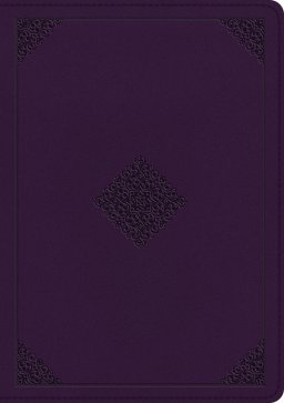 ESV Single Column Journaling Bible, Large Print (TruTone, Lavender, Ornament Design)