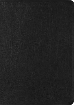 ESV New Testament with Psalms and Proverbs (Genuine Leather, Black)