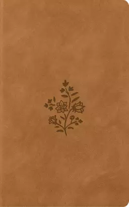 ESV Vest Pocket New Testament with Psalms and Proverbs (TruTone, Nubuck Caramel, Wildflower Design)