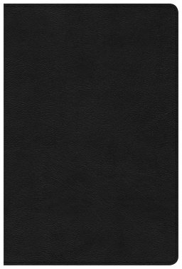 CSB Disciple's Study Bible, Black LeatherTouch