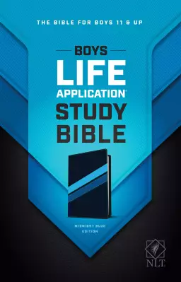 Boys Life Application Study Bible NLT, TuTone