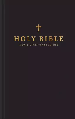 NLT Church Bible (Hardcover, Black)