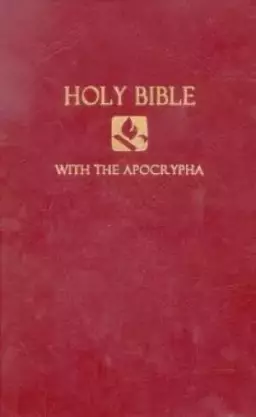 NRSV Pew Bible with the Apocrypha: Burgundy, Hardback