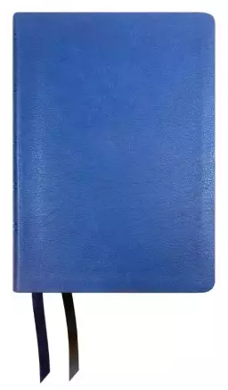 NASB 2020 Wide Margin Reference Bible, Blue, Leathertex