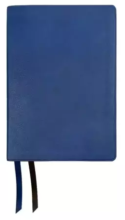 NASB 2020 Side-Column Reference Bible, Blue, Leathertex