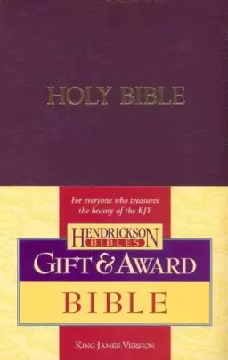 KJV  Gift & Award Bible: Royal Purple, Imitation Leather