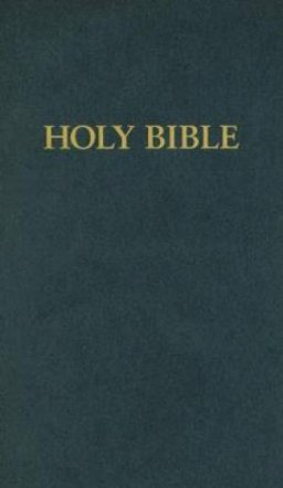 KJV Pew Bible: Blue, Hardback