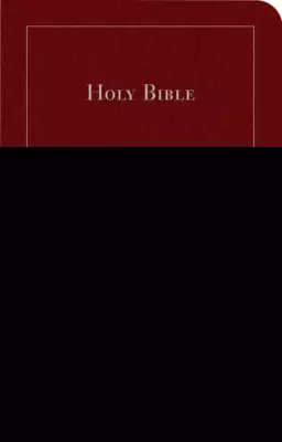 Ceb Common English Bible Thinline, Bonded Leather Burgundy