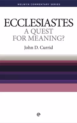 Ecclesiastes:  A Quest for Meaning ?