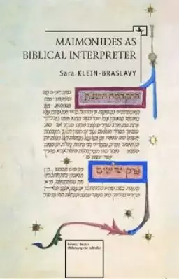 Maimonides as a Biblical Interpreter