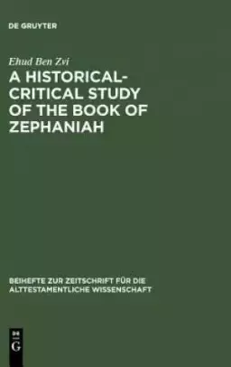 Historical-Critical Study of the Book of Zephaniah