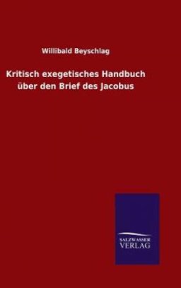 Kritisch Exegetisches Handbuch Uber Den Brief Des Jacobus