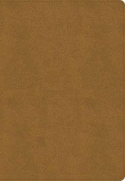 CSB Super Giant Print Reference Bible, Digital Study Edition, Camel SuedeSoft LeatherTouch