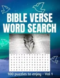 Bible Verse Word Search: Large Print Word Search Puzzle with Words of Jesus for Adults and Seniors Vol 1