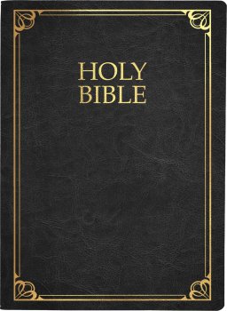 KJVER Family Legacy Holy Bible, Large Print, Black