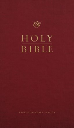 ESV Church Bible, Large Print (Hardcover, Burgundy)