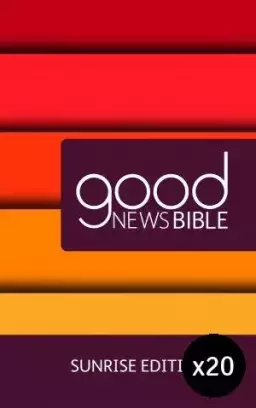 Sunrise Good News Bible Pack of 20