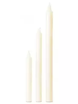 12" X 7/8" Candles for Spring Loaded Tubes - Pack 25