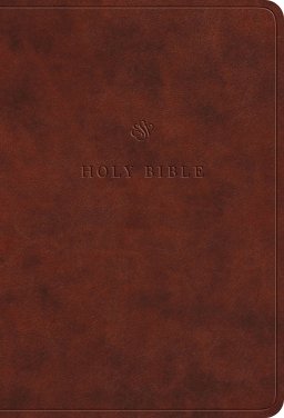 ESV Large Print Value Compact Bible (TruTone, Chestnut)