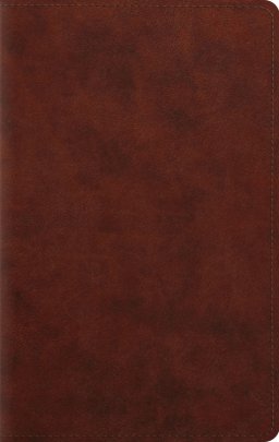 ESV Giant Print Personal Size Bible, Red Letter (TruTone, Chestnut)
