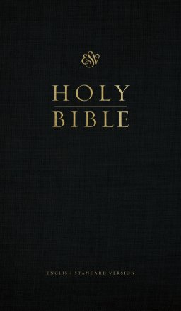 ESV Church Bible, Large Print (Hardcover, Black)