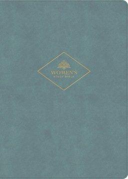 CSB Women's Study Bible, Earthen Teal SuedeSoft LeatherTouch
