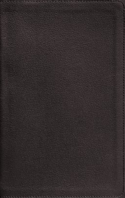 NASB, Personal Size Bible, Large Print, Genuine Leather, Calfskin, Black, Red Letter, 1995 Text, Thumb Indexed, Comfort Print