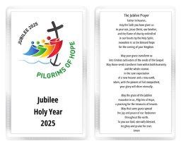 Jubilee 2025 Verse Leaflet in Plastic Wallet