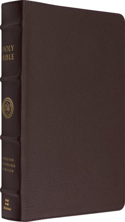 ESV Heirloom Bible, Gloria Dei: Single Column Edition (Calfskin, Mahogany)