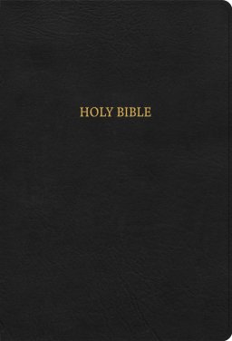 NASB Super Giant Print Reference Bible, Black