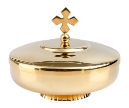 Gold Plated Ciborium D 12 cm