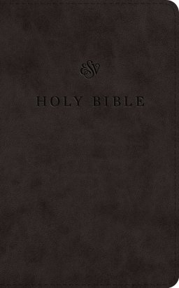 ESV Premium Church Bible, Large Print (TruTone, Black)