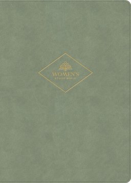 CSB Women's Study Bible, Sage SuedeSoft LeatherTouch, Indexe